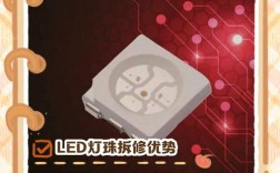 贴片LED灯珠坏了怎么修？