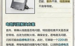 LED灯闪烁不停，如何快速排查维修？