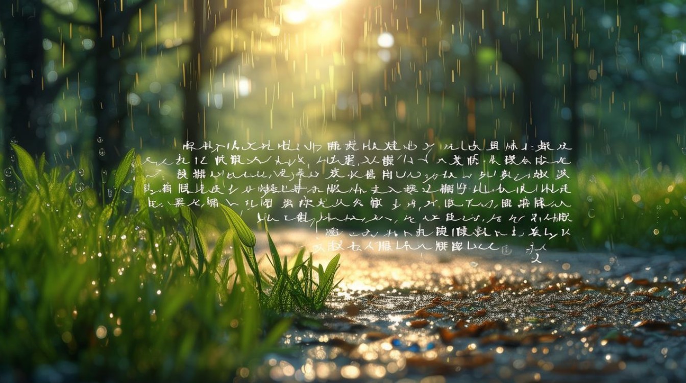 雨过天晴的散文如何描绘自然与希望？-图4