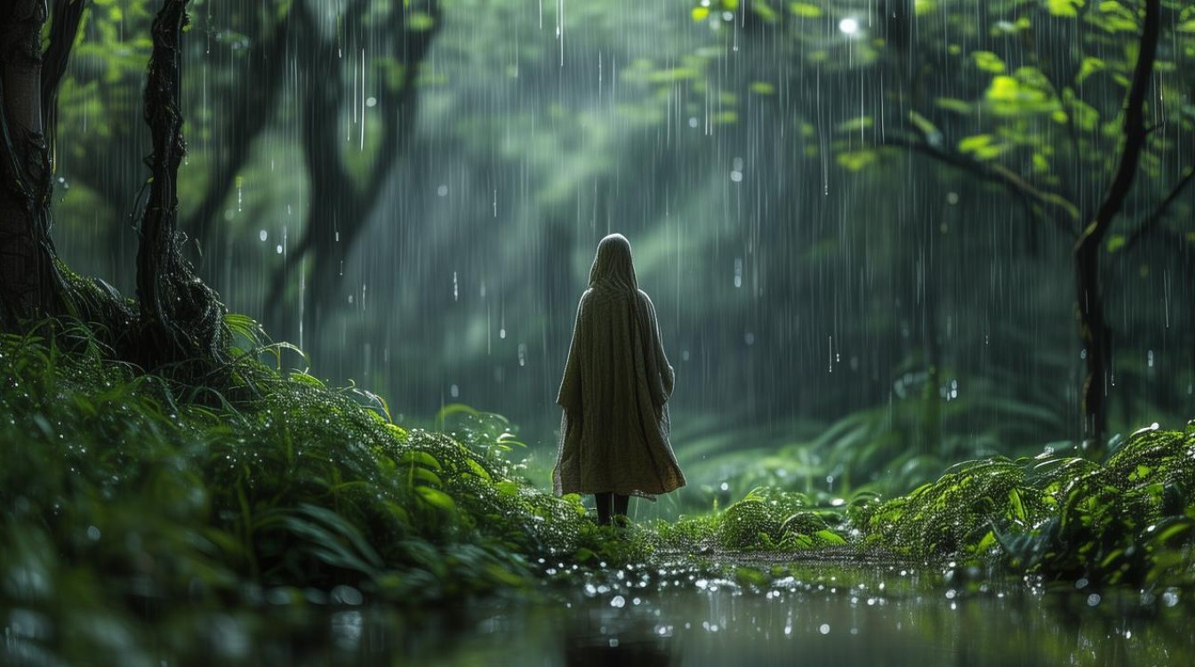 散文在雨中，散文在雨中寻找那片宁静-图1
