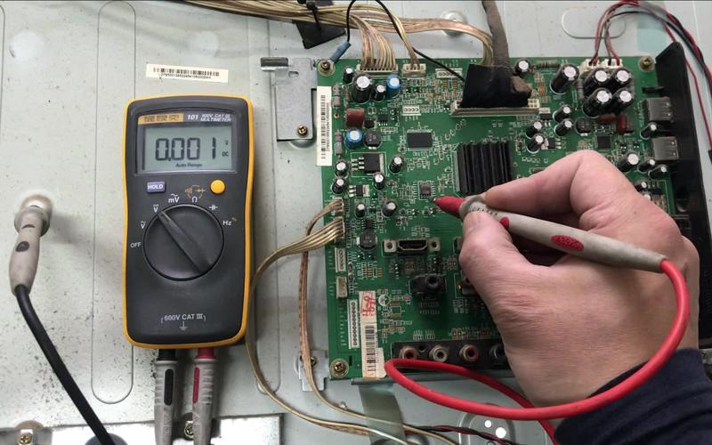 液晶电视灰屏维修，VGH电压异常怎么查？-图2