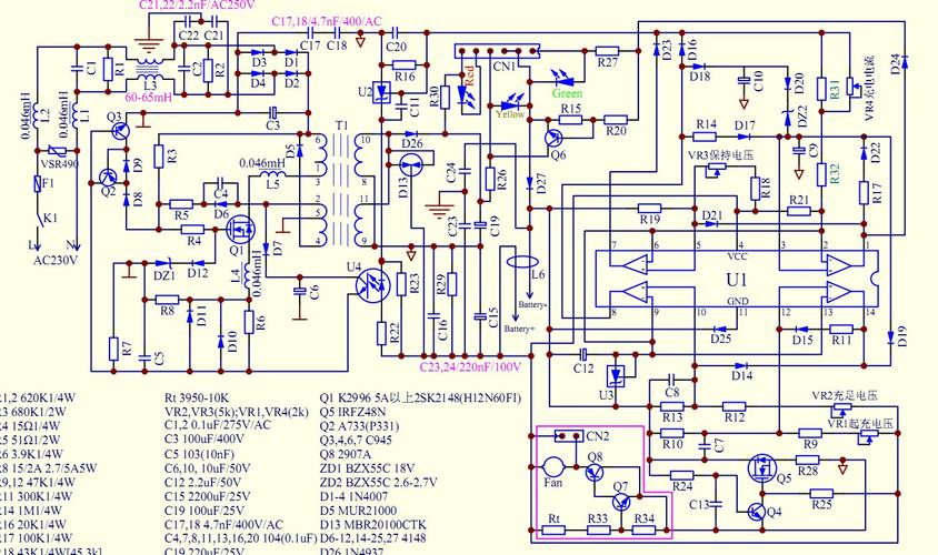 1203p60开关电源维修故障在哪？-图3