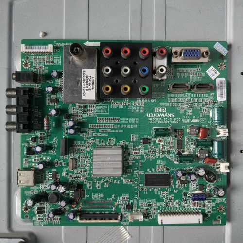 创维32E330E主板维修常见故障有哪些？-图1