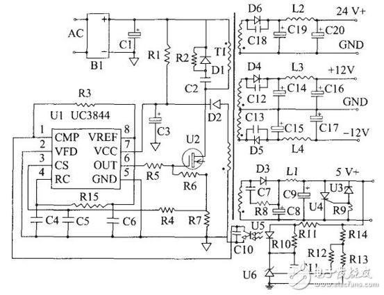 贴片UC3844A电源维修，关键点在哪？-图3