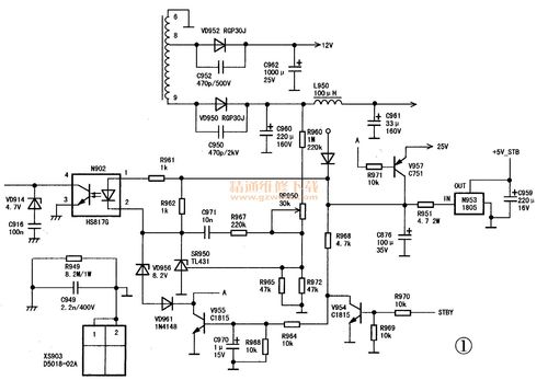 cq1265电源维修故障点如何快速定位？-图3