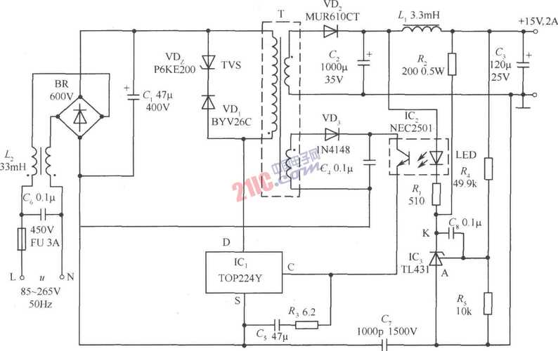 Top256电源不启动，核心故障在哪？-图2