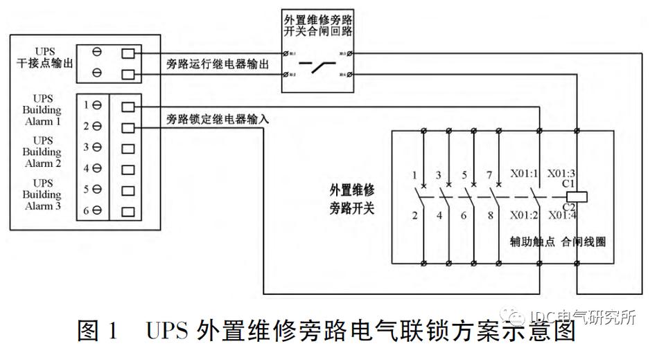 UPS维修旁路开关需接线吗？-图1