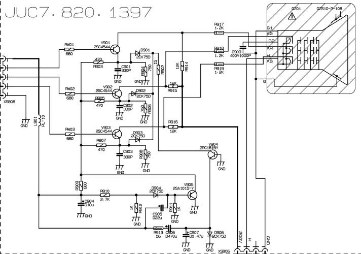 长虹PF21300HA维修故障如何排查?-图2 长虹PF21300HA维修故障如何排查?-图2