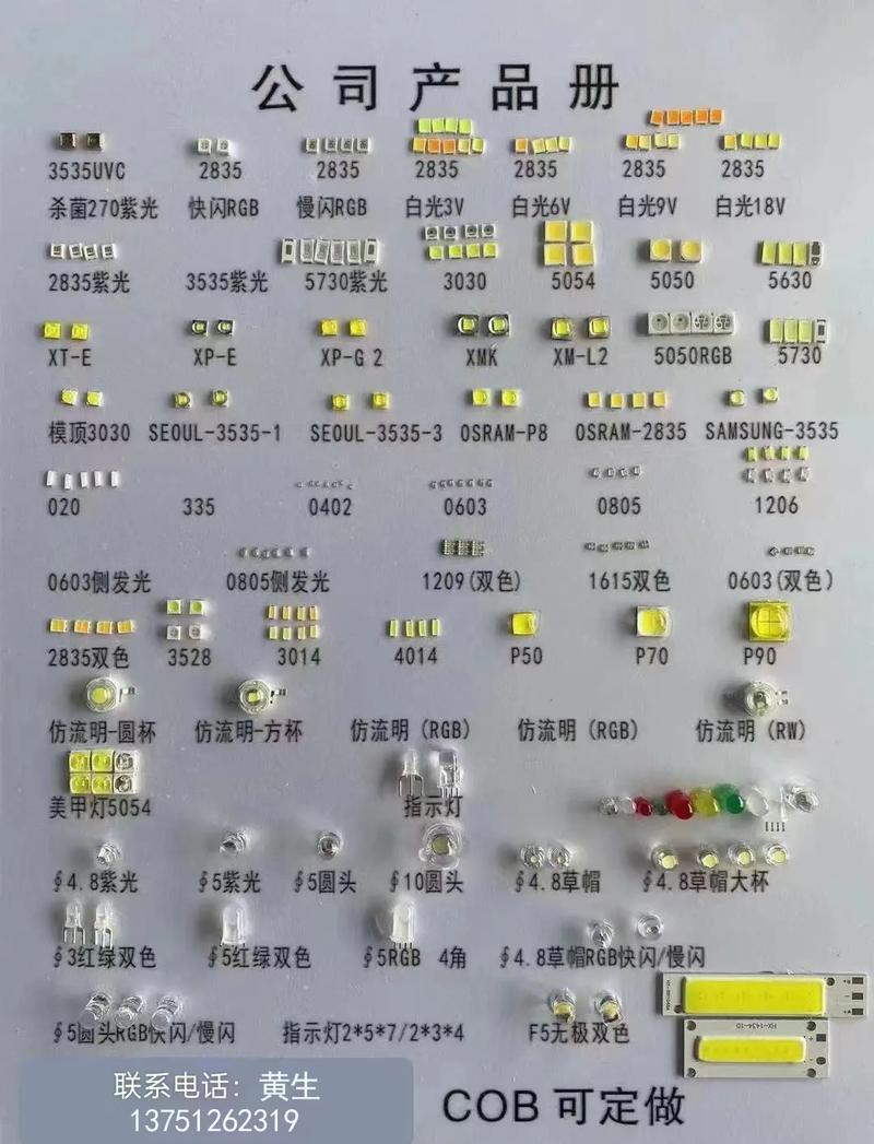 led灯珠芯片品牌排行-图1