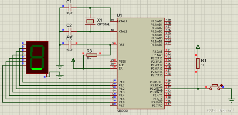 端口按键判断技术实验-图2 端口按键判断技术实验-图2