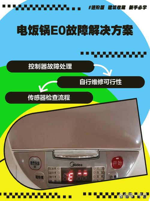 电饭煲出现e0维修步骤-图1