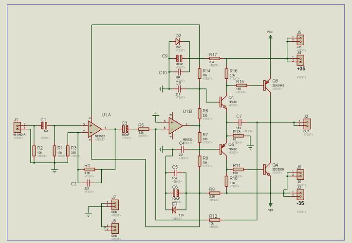 大功率功放电路图维修，核心难点在哪？-图2