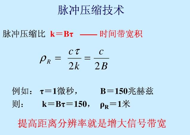 SAR脉冲压缩技术如何提升分辨率与信噪比?-图3 SAR脉冲压缩技术如何提升分辨率与信噪比?-图3