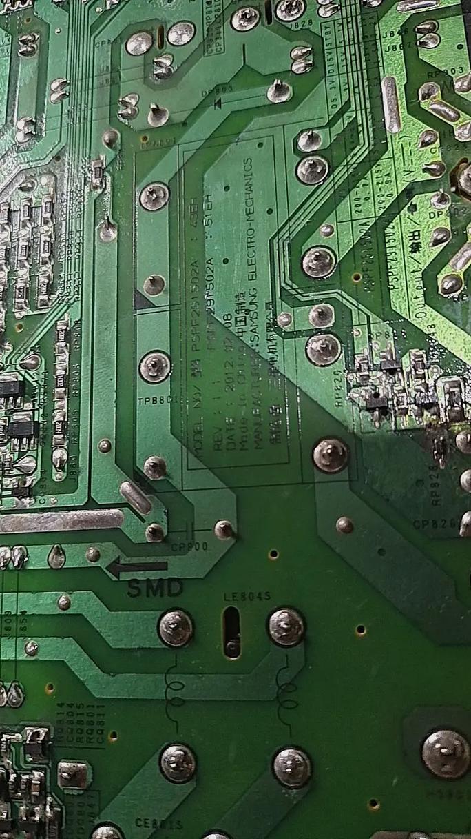 长虹LT42电源板维修，核心故障点在哪？-图2