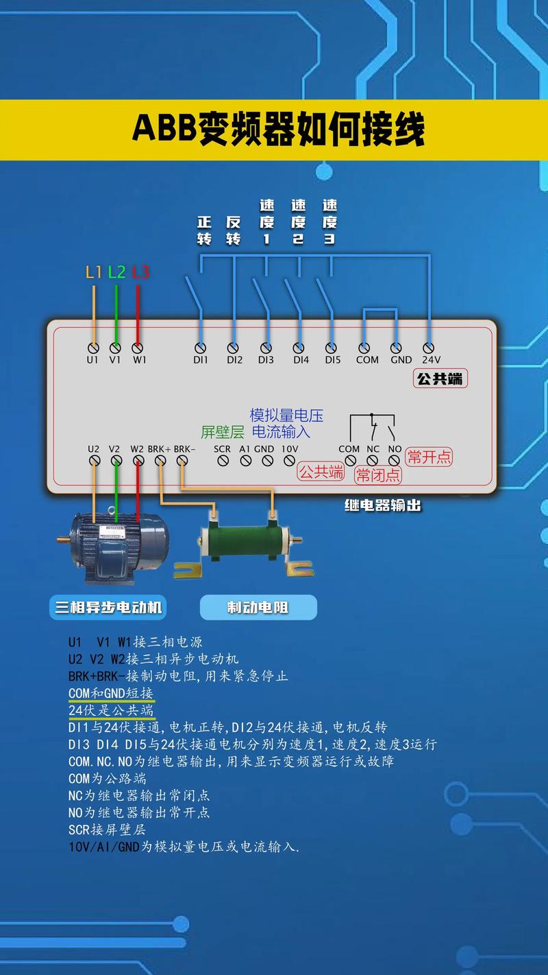 变频器维修与接线，有哪些关键步骤？-图2