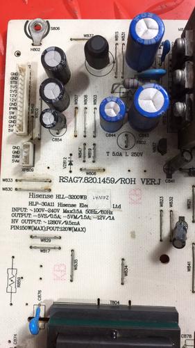 海信1459电源板故障怎么修？-图2