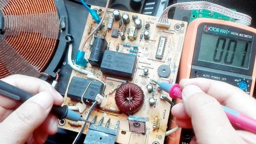 雅乐思电磁炉不检锅怎么修？-图2