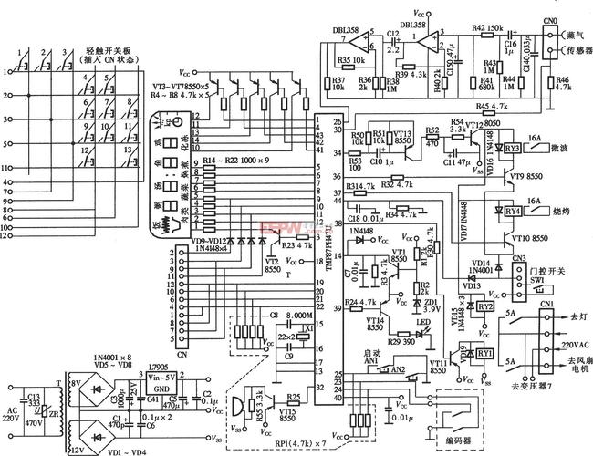 微波炉电控原理如何？维修难点在哪？-图3