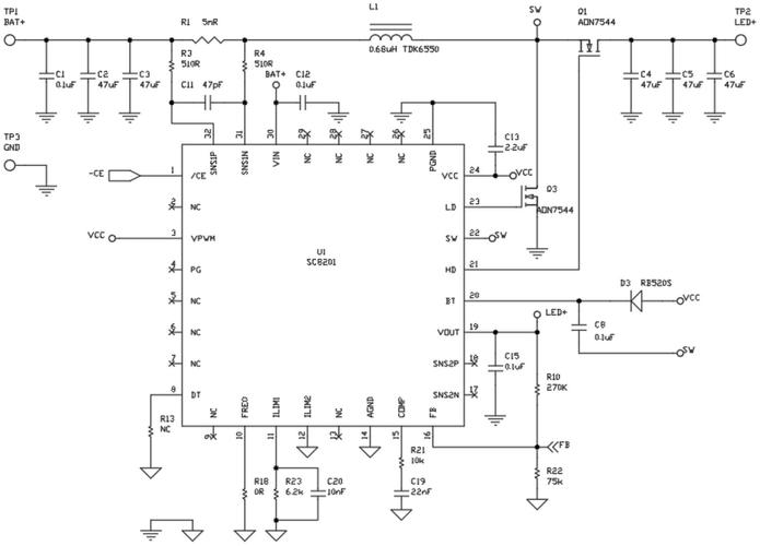 LED手电筒电路维修图哪里找？-图1