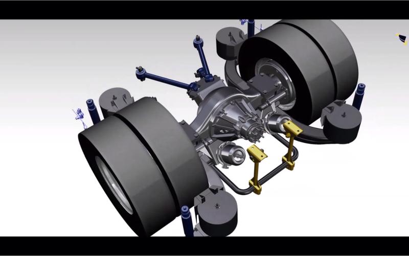客车电控空气悬架技术有何优势？-图1