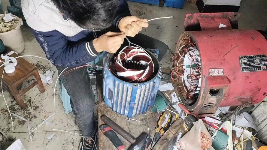 5千瓦马达维修图片有哪些常见问题？-图2