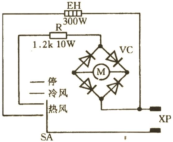 电吹风电气原理与维修，核心是什么？-图2