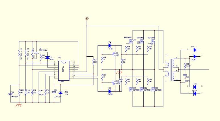 tl494取样电路维修-图3