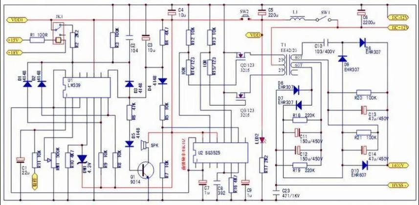 逆变器电路如何工作与维修?-图1 逆变器电路如何工作与维修?-图1