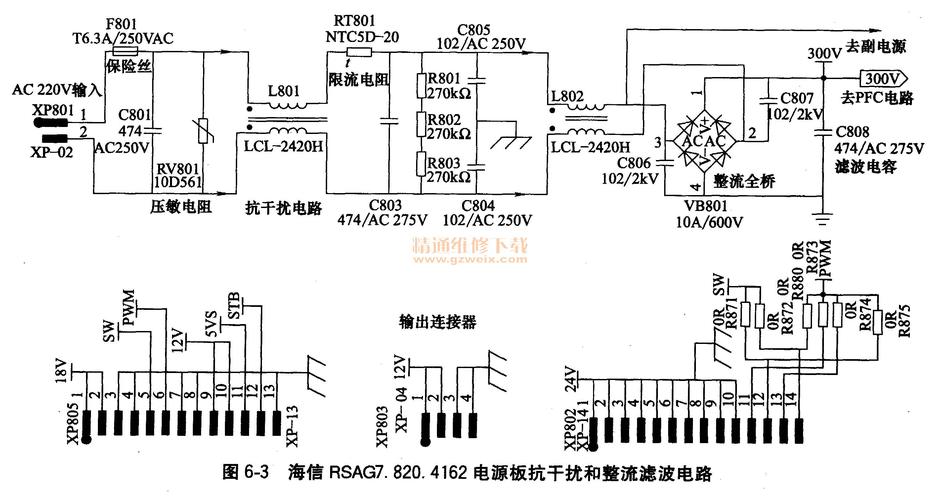 海信彩电行输出电路故障如何检修？-图3