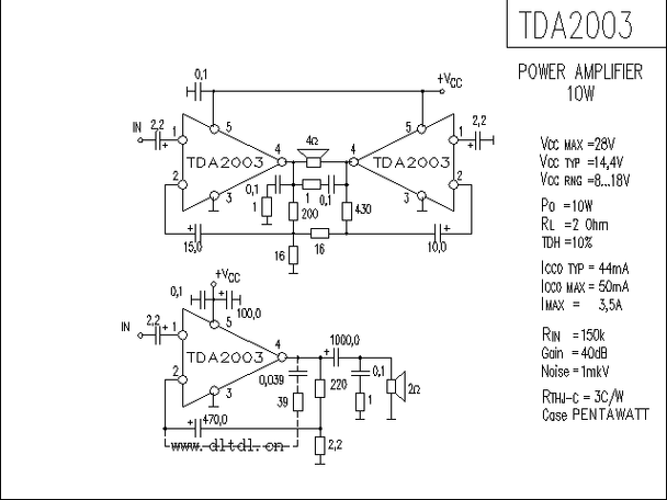 tda2003功放维修故障如何排查？-图3