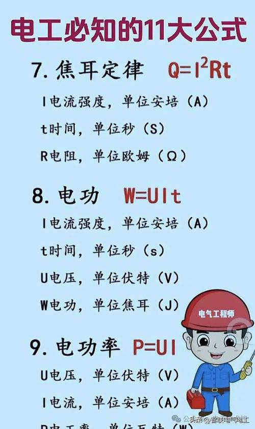 电工电子技术公式大全有哪些核心公式？-图2