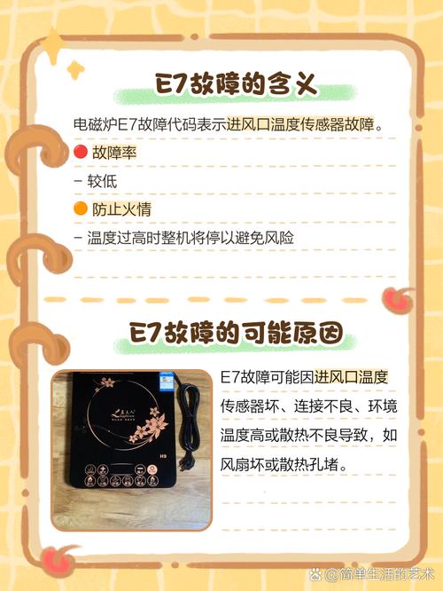 电磁炉显示E7怎么办？-图2