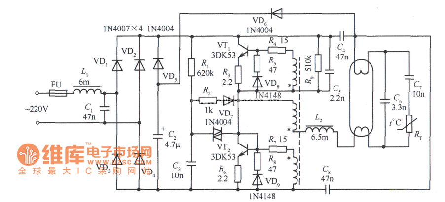 电子镇流器原理维修有何关键点？-图3