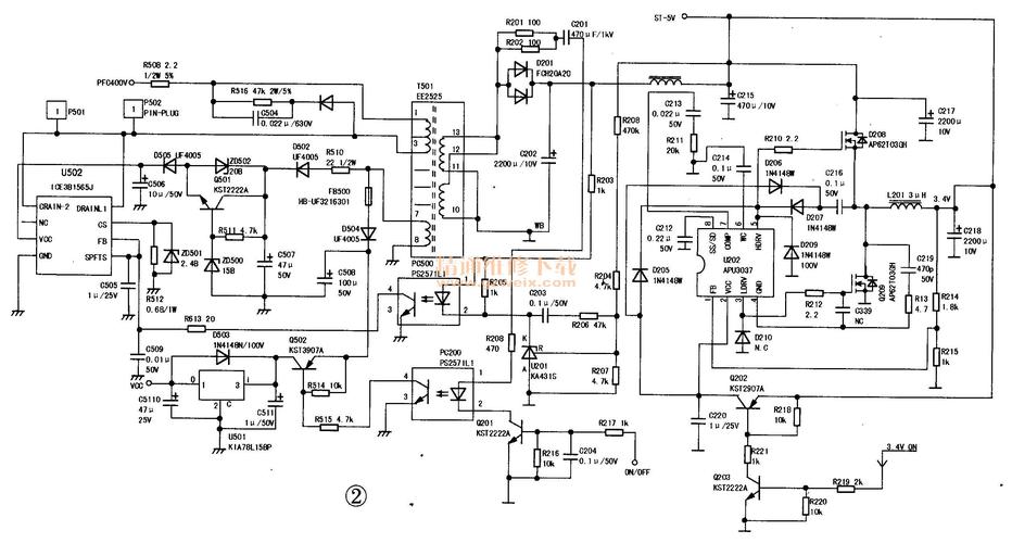 液晶电视机电路图维修要点有哪些？-图1